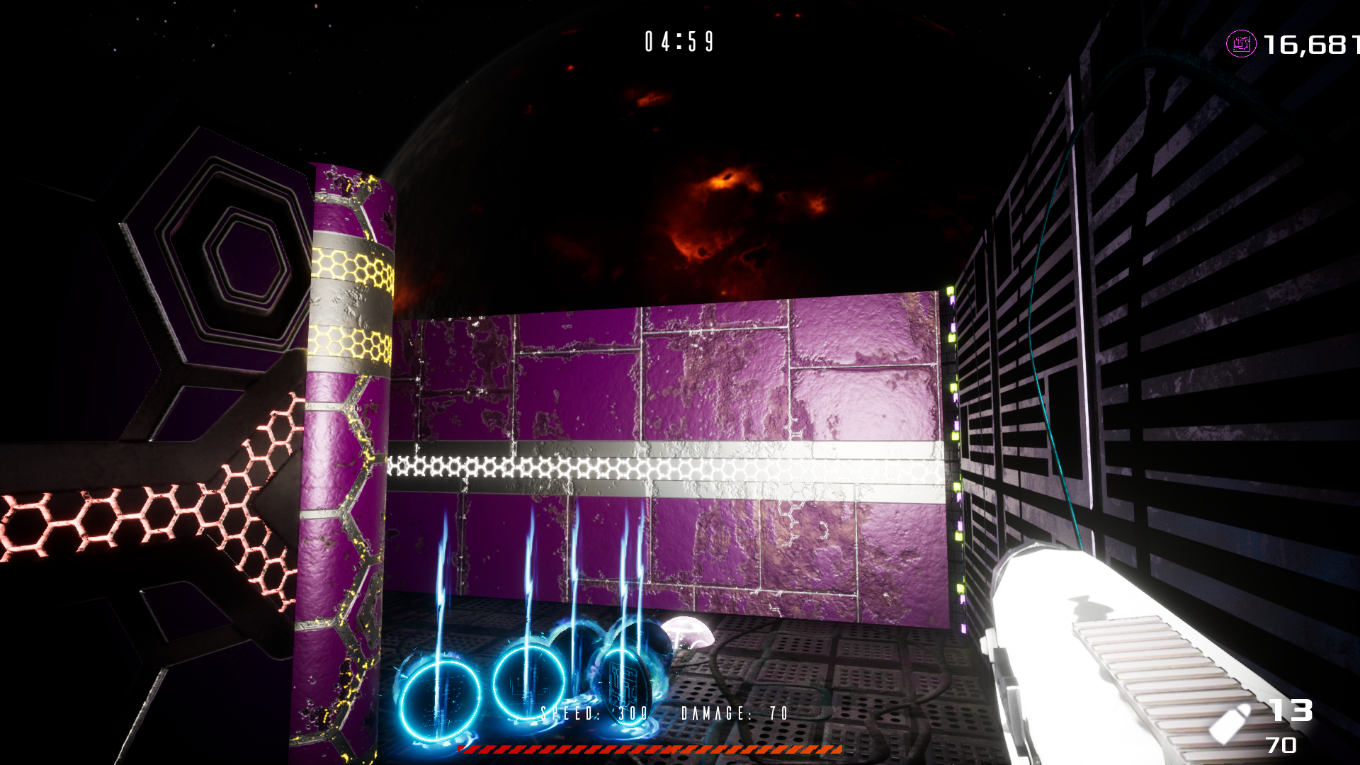 LABYRAINTH resource management: rare crafting materials collected from a maze cache